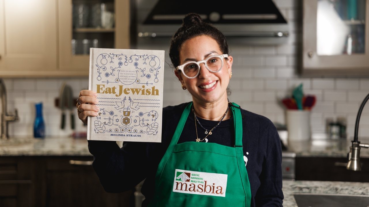Melinda Strauss Eat Jewish Masbia Sponsor Food Give Charity not for profit