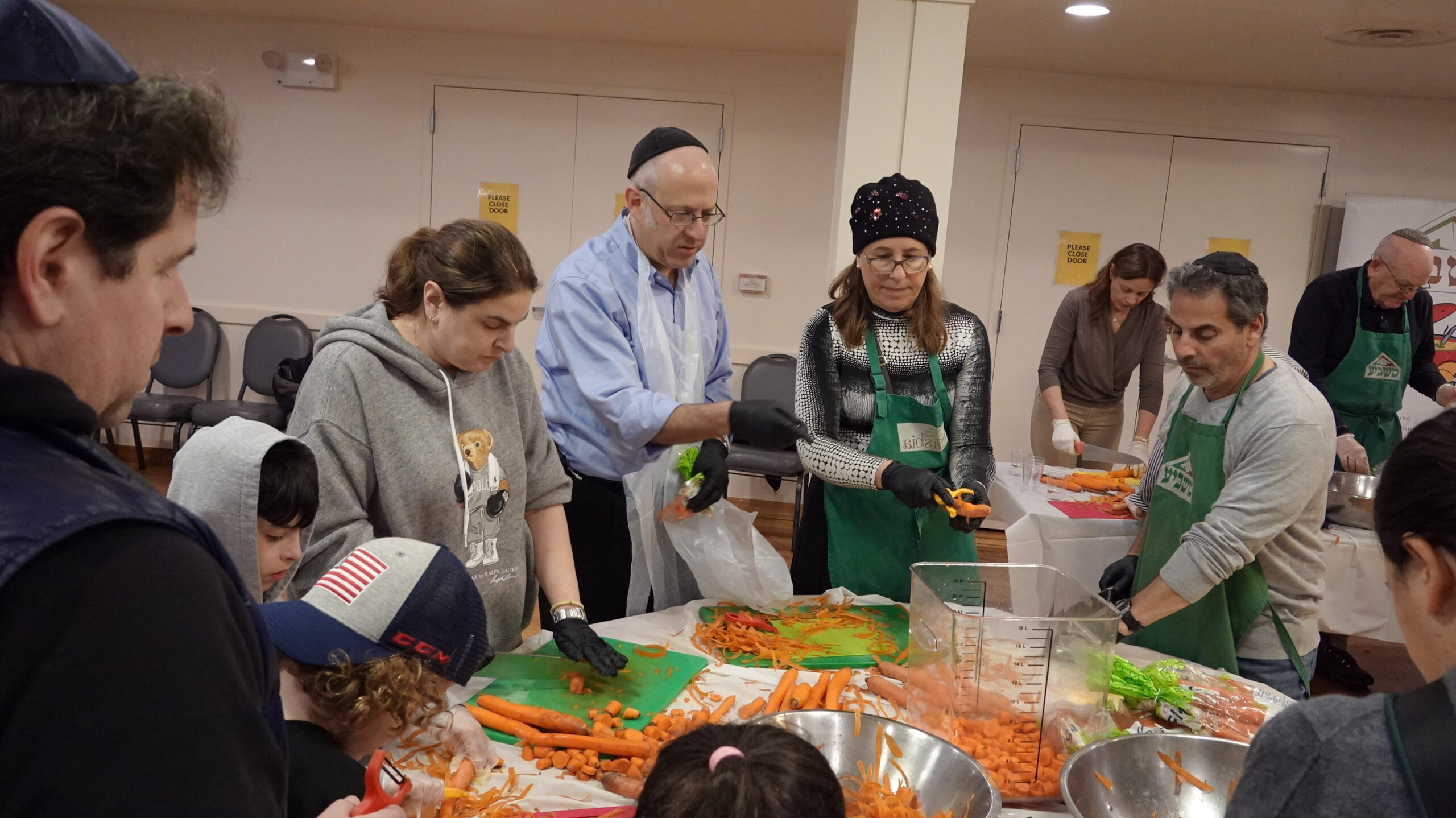FOX5, ABC7, WNYC & Gothamist, All Covered Masbia’s Chop & Pack Event at Orach Chaim